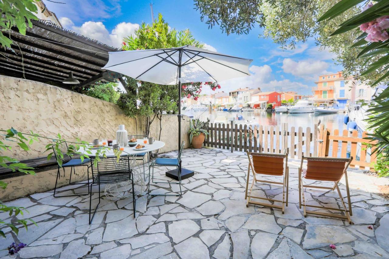 Appartement Amour Terrasse Sur L'Eau グリモー エクステリア 写真