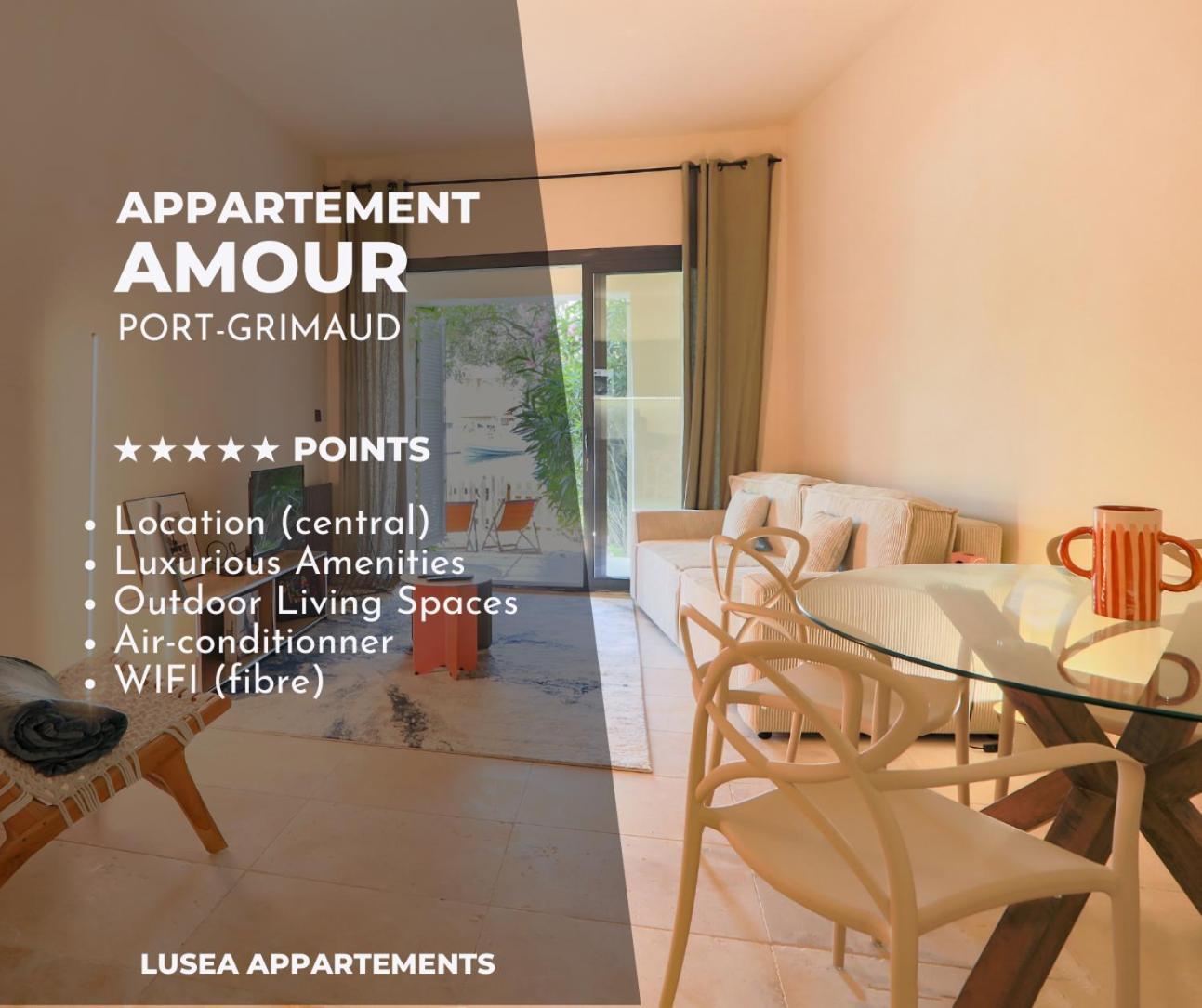 Appartement Amour Terrasse Sur L'Eau グリモー エクステリア 写真