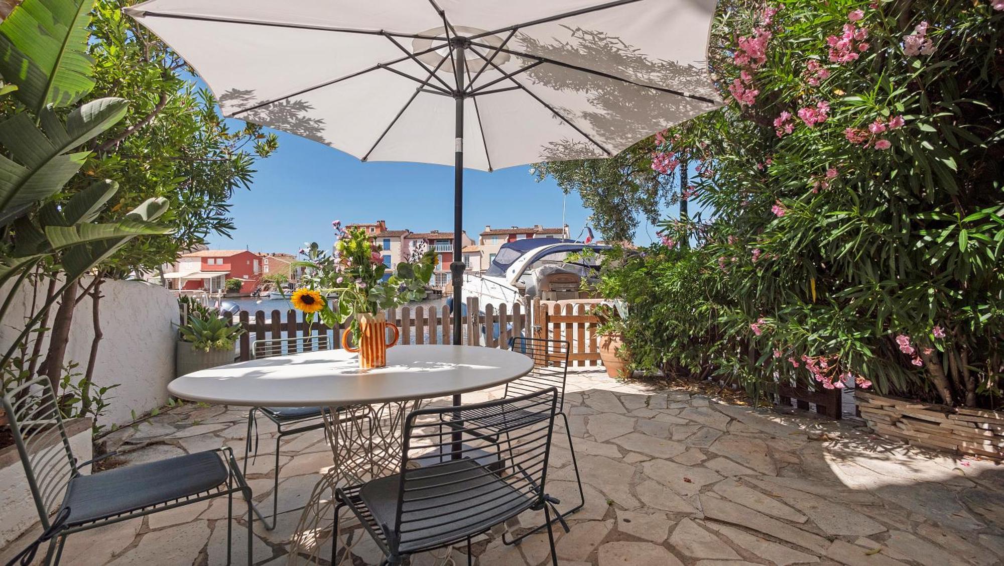 Appartement Amour Terrasse Sur L'Eau グリモー エクステリア 写真