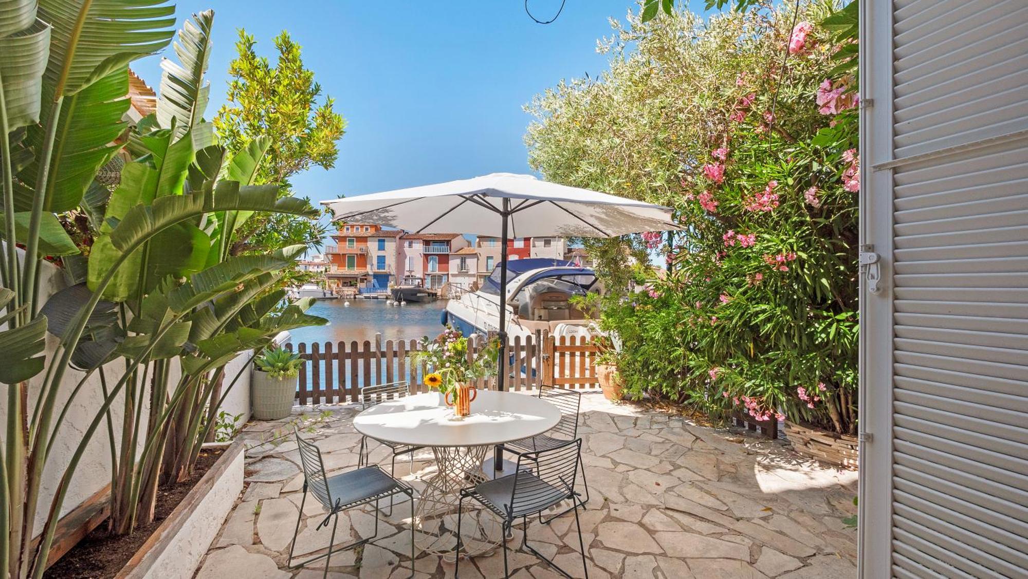 Appartement Amour Terrasse Sur L'Eau グリモー エクステリア 写真